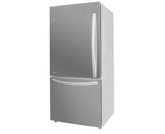 Danby 30-Inch, 18.7 Cu.Ft. Freestanding Bottom Freezer Refrigerator With Led Lighting - DBM187E1SSDB
