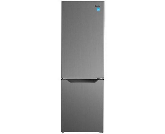 Danby 24-Inch, 10.3 Cu.Ft. Freestanding Bottom Freezer Refrigerator With Led Lighting - DBMF100B1SLDB