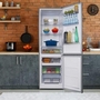 Danby 24-Inch, 10.3 Cu.Ft. Freestanding Bottom Freezer Refrigerator With Led Lighting - DBMF100B1SLDB