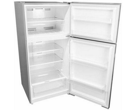 Danby 28-Inch, 14.2 Cu. Ft. Apartment Size Top Freezer Refrigerator - DFF142E1SSDB