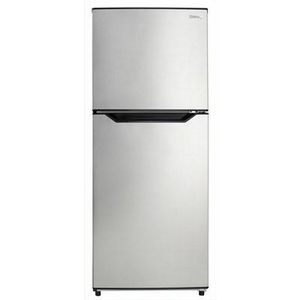 Danby 23.44-Inch, 11.6 Cu. Ft. Freestanding Top Freezer Refrigerator - DFF116B2SSDBR