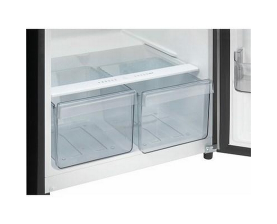 Danby 23.44-Inch, 11.6 Cu. Ft. Freestanding Top Freezer Refrigerator - DFF116B2SSDBR