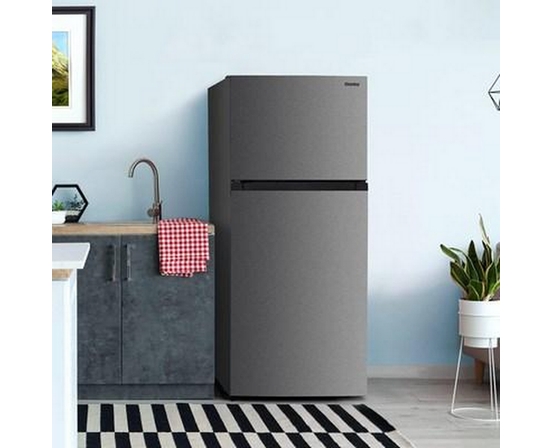 Danby 28-Inch, 18 Cu. Ft. Freestanding Top Freezer Refrigerator - DFF176B1SLDB