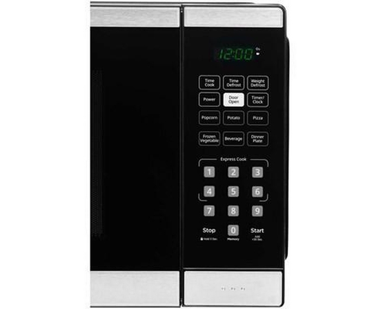 Danby 19-Inch, 0.9 Cu.Ft. Countertop Microwave Oven With 6 Convenient Auto Cook Options - DBMW0925BBS