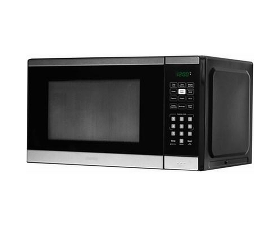 Danby 19-Inch, 0.9 Cu.Ft. Countertop Microwave Oven With 6 Convenient Auto Cook Options - DBMW0925BBS