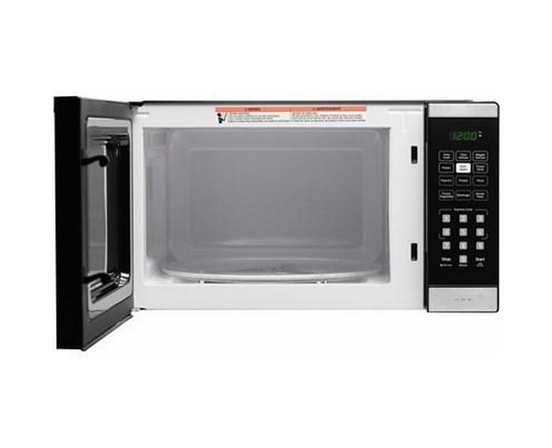 Danby 19-Inch, 0.9 Cu.Ft. Countertop Microwave Oven With 6 Convenient Auto Cook Options - DBMW0925BBS