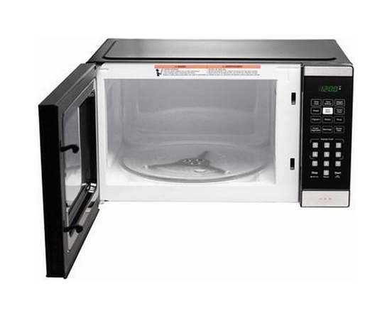 Danby 19-Inch, 0.9 Cu.Ft. Countertop Microwave Oven With 6 Convenient Auto Cook Options - DBMW0925BBS