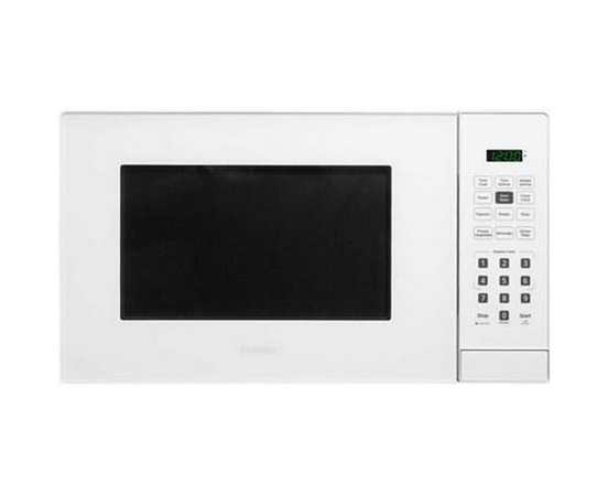 Danby 20-Inch, 1.1 Cu.T. Countertop Microwave Oven With 6 Convenient Auto Cook Options - DBMW1121BWW