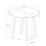 Conrad dining table by Worldwide