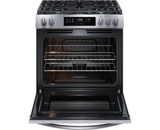 Frigidaire 30-Inch Freestanding Gas Range - FCFG3062AS