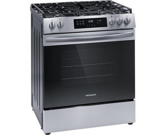 Frigidaire 30-Inch Freestanding Gas Range - FCFG3062AS