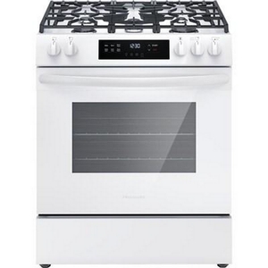 Frigidaire 30-Inch Freestanding Gas Range - FCFG3062AW