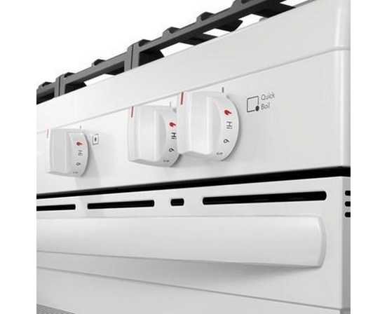 Frigidaire 30-Inch Freestanding Gas Range With 5 Burners - FCRG3052BW