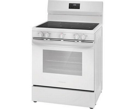 Frigidaire 30-Inch Freestanding Electric Range With Even Baking Technology - FCRE305CBW