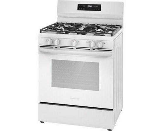 Frigidaire 30-Inch Freestanding Gas Range With Even Baking Technology - FCRG3062AW