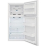 Frigidaire 27-Inch, 13.9 Cu.Ft. Freestanding Top Freezer Refrigerator With Eventemp® Cooling System - FFHT1425VW