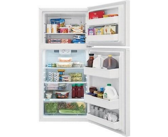Frigidaire 27-Inch, 13.9 Cu.Ft. Freestanding Top Freezer Refrigerator With Eventemp® Cooling System - FFHT1425VW