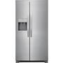Frigidaire 36-Inch, 25.6 Cu.Ft. Freestanding Side-By-Side Refrigerator With Ice And Water Dispensing System - FRSS2623AS