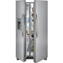 Frigidaire 36-Inch, 25.6 Cu.Ft. Freestanding Side-By-Side Refrigerator With Ice And Water Dispensing System - FRSS2623AS