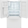 Frigidaire 36-Inch, 27.8 Cu. Ft. French 3-Door Refrigerator With Dispenser - FRFS2823AW
