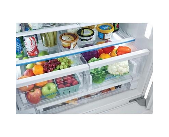 Frigidaire 36-Inch, 27.8 Cu. Ft. French 3-Door Refrigerator With Dispenser - FRFS2823AW