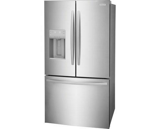 Frigidaire 36-Inch, 27.8 Cu. Ft. French 3-Door Refrigerator With Dispenser - FRFS2823AS