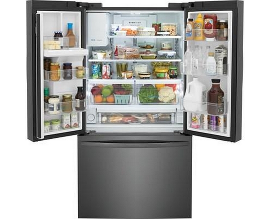 Frigidaire 36-Inch, 27.8 Cu. Ft. French 3-Door Refrigerator With Dispenser - FRFS2823AD