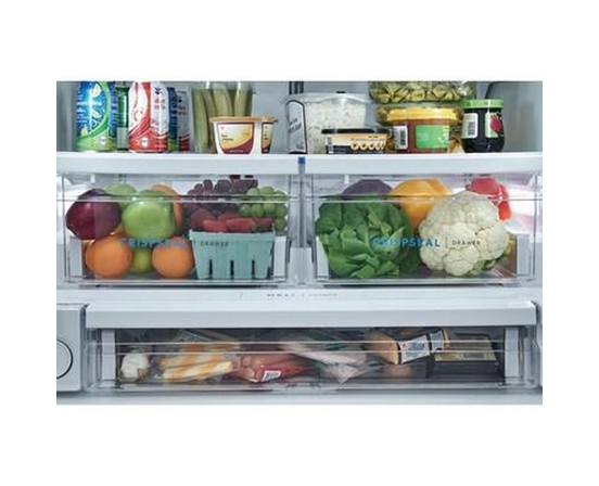 Frigidaire 36-Inch, 27.8 Cu. Ft. French 3-Door Refrigerator With Dispenser - FRFS2823AD