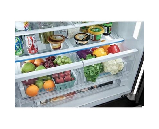 Frigidaire 36-Inch, 27.8 Cu. Ft. French 3-Door Refrigerator With Dispenser - FRFS2823AD