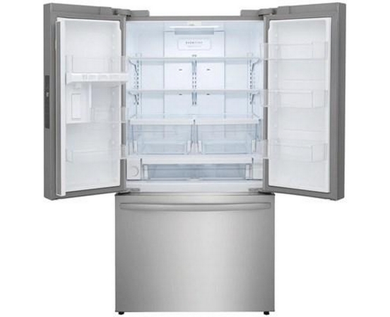 Frigidaire 36-Inch, 28.8 Cu. Ft. Freestanding French 3-Door Refrigerator With Ice Maker - FRFN2813AF