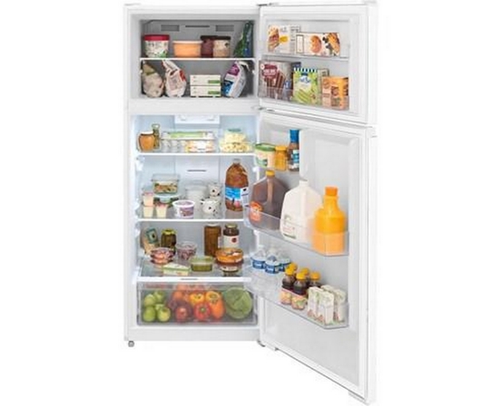 Frigidaire 27 9/16-Inch, 16 Cu. Ft. Freestanding Top Freezer Refrigerator - FRTE1622AW