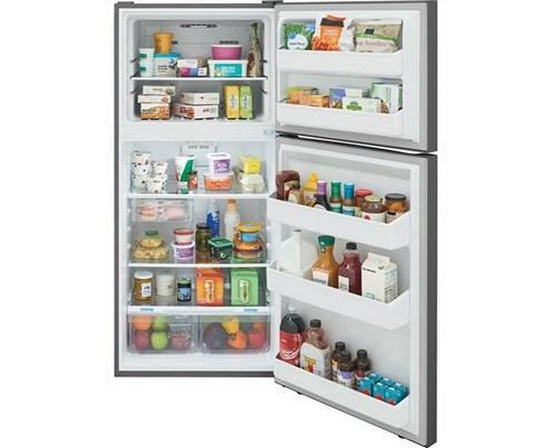 Frigidaire 30-Inch, 18 Cu. Ft. Freestanding Garage Ready Top Freezer Refrigerator - FRTE1835AS