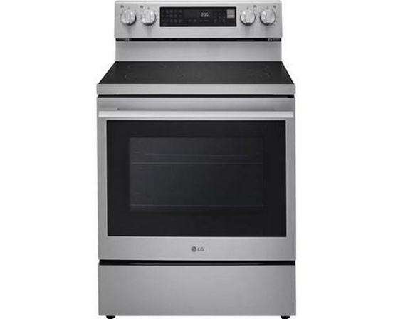 LG 30-Inch Smart Electric Range With Air Fry - LREN6325XE