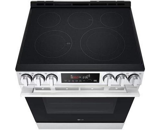 LG 30-Inch Smart Electric Slide-In Range With Air Fry - LSEL6333XE