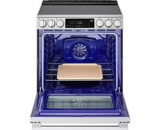 LG 30-Inch Slide-In Electric Range With Air Fry - LSEL6337XE