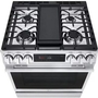 LG 30-Inch Slide-In Gas Range With Air Fry - LSGL6335X