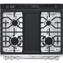LG 30-Inch Slide-In Gas Range With Air Fry - LSGL6335X