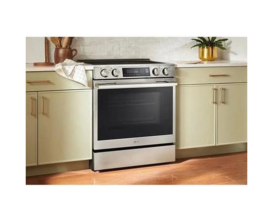 LG 6.3 Cu. Ft. Smart Induction Slide-In Range With Probake Convection® And Air Fry - LSIL6334XE