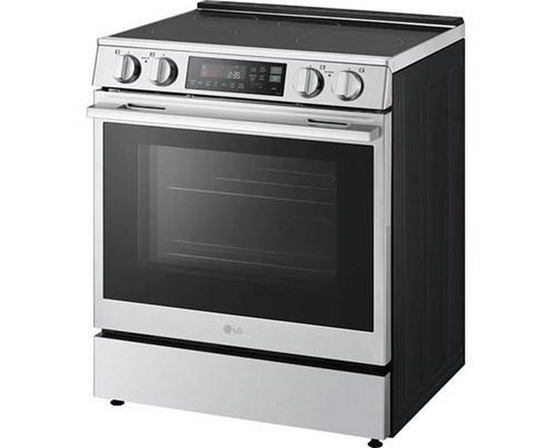 LG 6.3 Cu. Ft. Smart Induction Slide-In Range With Probake Convection® And Air Fry - LSIL6334XE
