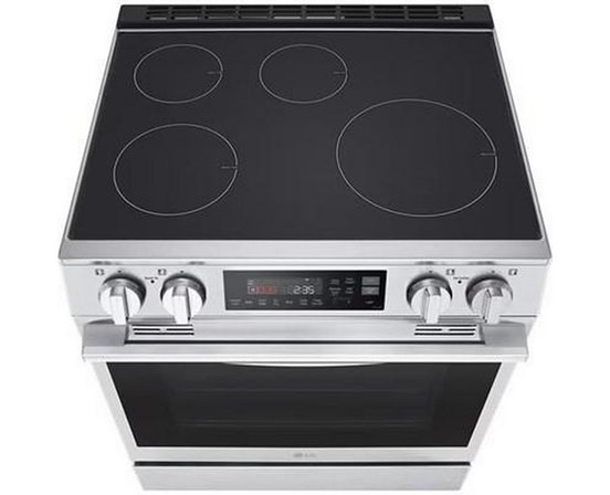 LG 6.3 Cu. Ft. Smart Induction Slide-In Range With Probake Convection® And Air Fry - LSIL6334XE