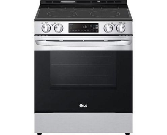 LG 30-Inch Slide-In Smart Electric Range With Wi-Fi -