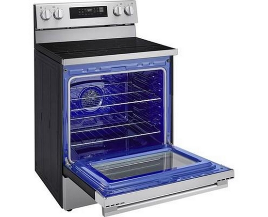 LG 30-Inch 6.3 Cu Ft. Electric Range With Probake Convection And Easyclean® - LREN6321YE