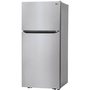 LG 30-Inch, 20.2 Cu.Ft. Freestanding Top Freezer Refrigerator With Smart Diagnosis™ - LTCS20020S