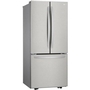 LG 30-Inch, 21.8 Cu.Ft. Freestanding French 3-Door Refrigerator With Smartdiagnosis™ Technology - LRFNS2200S