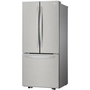 LG 30-Inch, 21.8 Cu.Ft. Freestanding French 3-Door Refrigerator With Smartdiagnosis™ Technology - LRFNS2200S