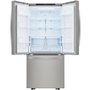 LG 30-Inch, 21.8 Cu.Ft. Freestanding French 3-Door Refrigerator With Smartdiagnosis™ Technology - LRFNS2200S