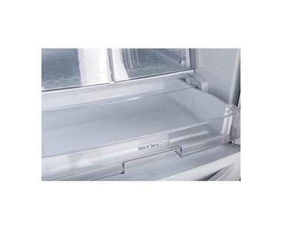 LG 30-Inch, 21.8 Cu.Ft. Freestanding French 3-Door Refrigerator With Smartdiagnosis™ Technology - LRFNS2200W