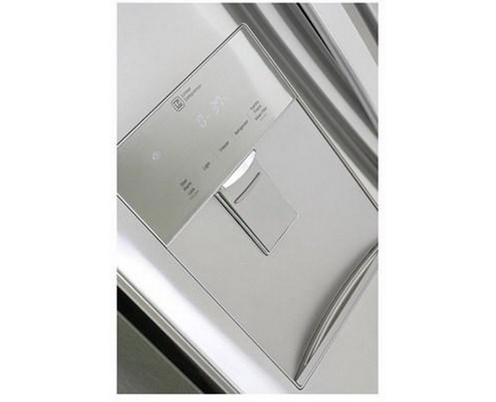 LG 30-Inch, 21.8 Cu.Ft. Freestanding French 3-Door Refrigerator With External Water Dispensing System - LRFWS2200S