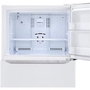 LG 30-Inch, 20.2 Cu.Ft. Freestanding Top Freezer Refrigerator With Smart Diagnosis™ - LTCS20020W