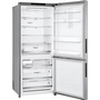 LG 28-Inch, 14.7 Cu.Ft. Counter-Depth Bottom Freezer Refrigerator With Multi-Air Flow Cooling - LBNC15251V